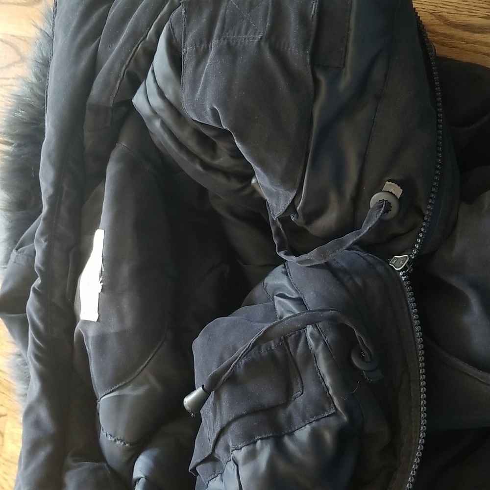 (XL) Carroll Reed Winter Jacket ❤ Faux Fur Trim on Hood❤ Warm and Cozy Soft - Picture 8 of 9